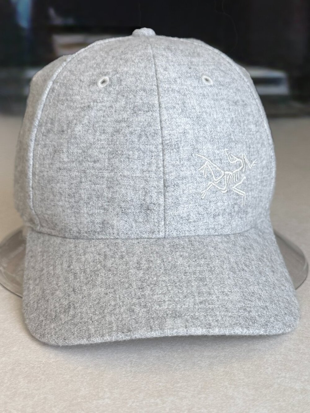 Arc'teryx Men's Wool Ball Cap Gray Heather | L/XL | Logo Baseball Hat
